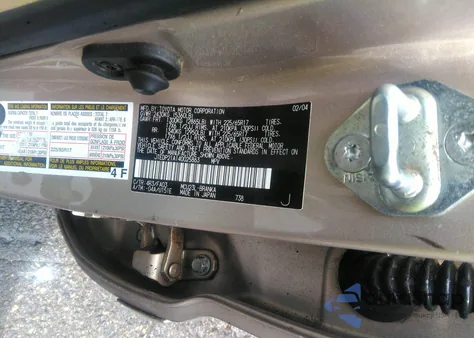 2004 Toyota Highlander Limited V6 из США, поврежденный, VIN JTEDP21A140025863